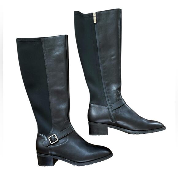 NWOT Blondo Sylvia Black Knee High Waterproof Boots – Sz 9M - Picture 6 of 12